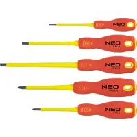 Enzo 1000V S2 Schraubendreher, 5er-Set, Stahl