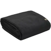 vidaXL Containernetz HDPE 3,5 x 5 m Schwarz