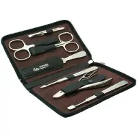 Erbe Manicure Etuis Wasserbüffel & Juchten Etui 7-teilig 1 Stk.