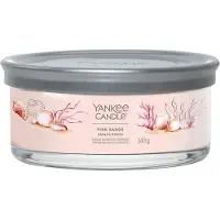 Yankee candle Tumbler-Kerze Signature Pink Sands (rosa Sand) – 340 g