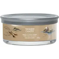 Yankee candle Bernstein- und Sandelholzkerze (Bernstein und Sandelholz) – 340 g