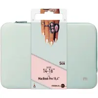 Mobilis Skin - Notebook-Hülle - 40.6 cm - 14" - 16" - Pearl Grey, Powder Pink