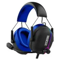 Sparco SPHEADPHONEEVO, Kabelgebunden, Gaming, 20 - 20000 Hz, 354 g, Kopfhörer, Schwarz, Blau