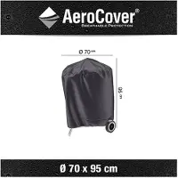 AeroCover Schutzhülle L für Grills Ø67 cm Grillhülle Grillabdeckung H95xB70cm