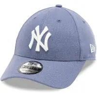 New Era 9Forty Strapback Cap Leinen New York Yankees Slate