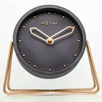 Nextime 5204ZW, Tisch, Rund, Schwarz, Harz, 175 mm, 50 mm