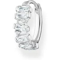 Thomas Sabo Creole weisse Steine silber