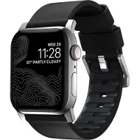 Nomad Active Pro Armband für Apple Watch | 44/45/46/49 mm - Black / Silver