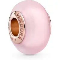 Pandora 789421C00 Bead-Charm Muranoglas Matt Rosa