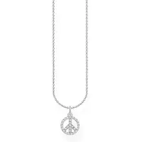 Thomas Sabo KE2175-051-14-L45v Silber-Collier für Damen Peace