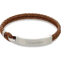 Calvin Klein Stylish leather bracelet for men Iconic 35000405