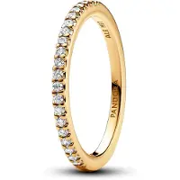 Pandora 162999C01 Damen-Ring Funkelndes Band Goldfarben