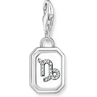 Thomas Sabo Charm-Anhänger Sternzeichen Steinbock mit Steinen Silber