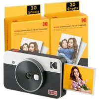 Kodak Mini Shot 2 Retro, 53,3 x 86,3 mm, CMOS, Weiß, Filter, Rahmen, 4Pass Technology, Auto
