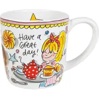 Blond Amsterdam Cappuccino-Becher Große Liebe in Bunt - 500 ml | Gr.: onesize