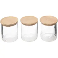 5five Simply Smart Glasgewürzbehälter, luftdicht, 350 ml, 3er-Set