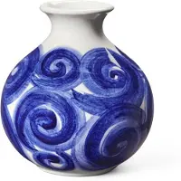 Kähler - Tulle Vase - H10,5 cm - Blau