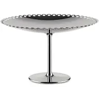 Alessi Tortenplatte Edges Edelstahl 24 cm