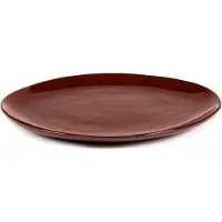 Serax Servierteller La Mère Tableware by Marie Michielssen Venetian Red 30,5 x 30,5 x 2,5 cm