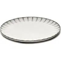 Serax Frühstücksteller Inku Tableware White S 18 cm