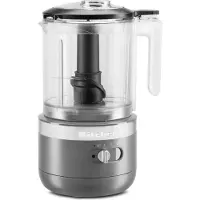 KitchenAid 5KFCB519EDG, 1,18 l, 2600 RPM, 3500 RPM, Grau, Kunststoff, Edelstahl
