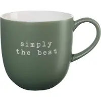 Asa selection Tasse Hey! Simply The Best Green 350 ml