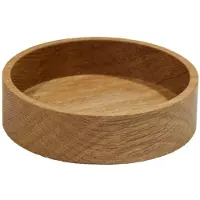 Lind DNA LindDNA Wood Box Circle S Eiche nature Holzschale Ø 11 x 3 cm