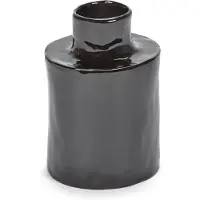 Serax Vase Helena N. 4 By Marie Michielssen Black 10,5 x 10,5 x 15,7 cm