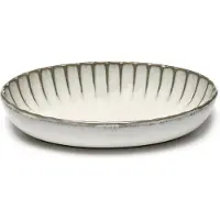 Serax Servierschale Inku Tableware White S 19 x 13 x 3,7 cm
