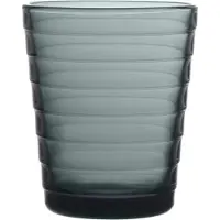 Iittala Wasserglas Aino Aalto Dunkelgrau 220 ml (2er-Set)