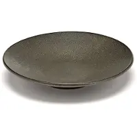 Serax Untertasse Inku Tableware Dark Olive 14 cm