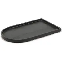 Serax Tablett La Mère Tableware by Marie Michielssen Black L 45 x 27 x 2,8 cm