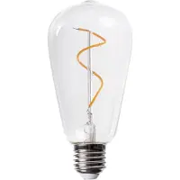 HUMBLE E27 - ST64 - Clear Glass - 5V