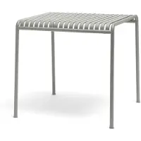 HAY Gartentisch Palissade Table Sky Grey Powder Coated Steel (82,5 x 90 x 75 cm)