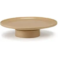Serax Tortenplatte Dune Tableware By Kelly Wearstler Terracotta 33 x 33 x 7,5 cm