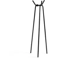 HAY Kleiderständer Knit Black Pulverbeschichteter Stahl