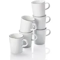 Thomas Tasse Cucina Colori Black 280 ml (6-teilig)