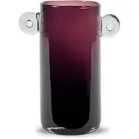 Serax Vase Wind & Fire by Marie Michielssen Aubergine 24 x 24 x 31,0 cm
