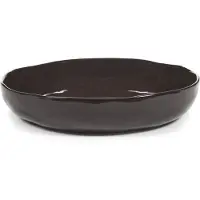 Serax Servierschale La Mère Tableware By Marie Michielssen Dark Brown M 31,5 x 31,5 x 6 cm