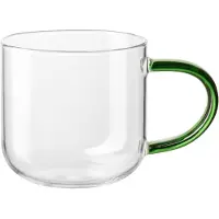 Asa selection Tasse Coppa with Green Handle 400 ml