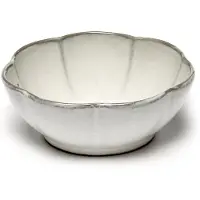 Serax Schüssel Inku Tableware White L 13 cm