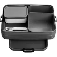 Mepal Bento Brotdose mit fächern Take a Break large - Nordic black