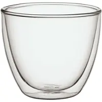 Villeroy & Boch Thermoglas "Doppelwandiger Becher Manufacture Rock 250 ml transparent"
