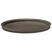 Serax Frühstücksteller Dune Tableware by Kelly Wearstler Dark Brown XS 17,5 cm