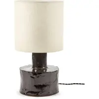 Serax Tischlampe Lighting by Marie Michielssen Black White 25 x 25 x 47 cm