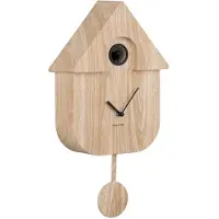 Karlsson Wanduhr Modern Cuckoo Holz