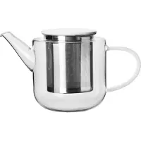 Asa selection Teekanne Coppa White Handle/Lid 1,1 L