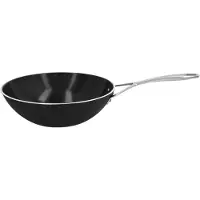 Demeyere Alu Pro 5, Rund, Wok-/Bratpfanne, Schwarz, Keramik, 3 l, 30 cm