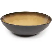 Serax Schüssel Pure Tableware By Pascale Naessens Black Green M 26 cm