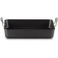 Le Creuset Ofenform Le Creuset Les Forgées Schwarz 35 cm